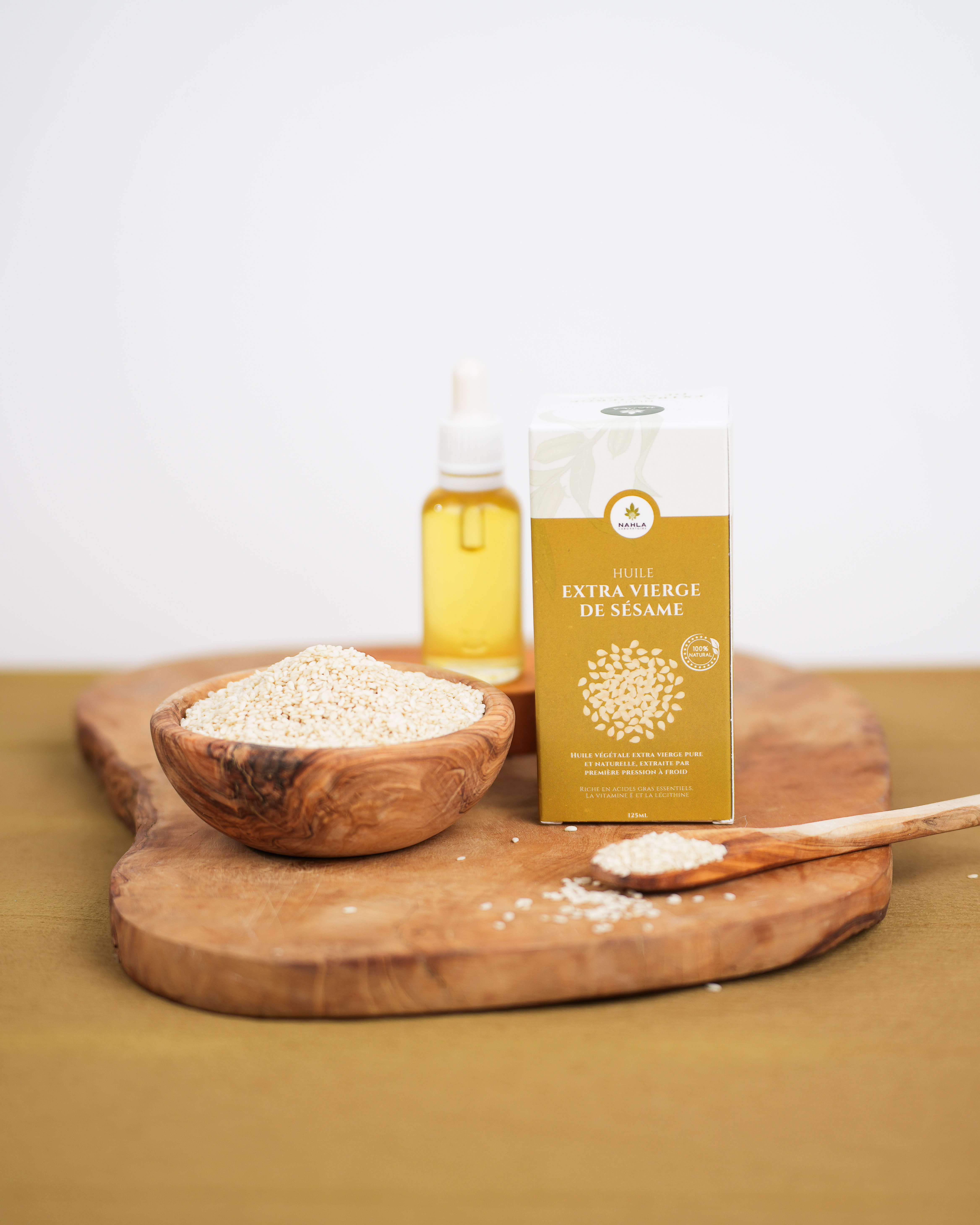 زيت السمسم الطبيعي