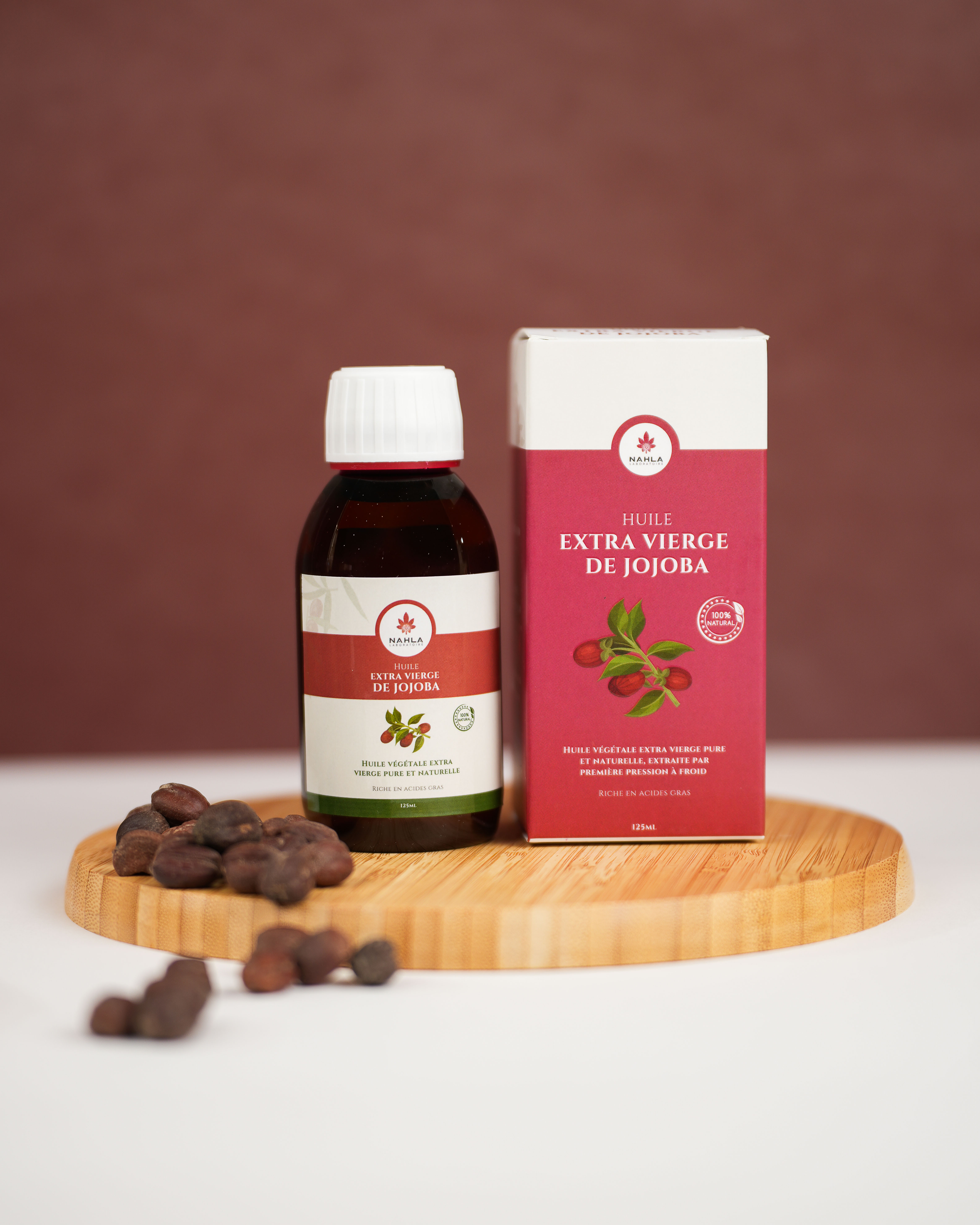 زيت الجوجوبا الطبيعي